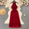 Princess Dress Satin Tight Stretch Elegant Noble Style Long Dresses - Image 5